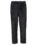The kids Ribbon luxury Eskimo-style fleece pants