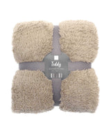 The Ribbon teddy bear fabric throw