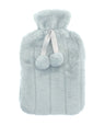 Luxury classic faux fur hot water bottle and cover