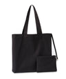 Cruise recycled tote with detachable purse
