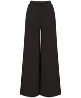 Women's sustainable fashion wide leg joggers
