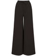 Women's sustainable fashion wide leg joggers