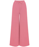 Women's sustainable fashion wide leg joggers