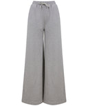 Women's sustainable fashion wide leg joggers