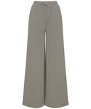 Women's sustainable fashion wide leg joggers