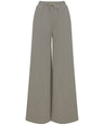 Women's sustainable fashion wide leg joggers