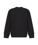 Kids sustainable fashion curved hem sweatshirt