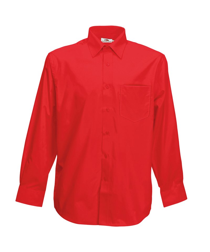 Poplin long sleeve shirt