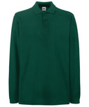 Premium long sleeve polo