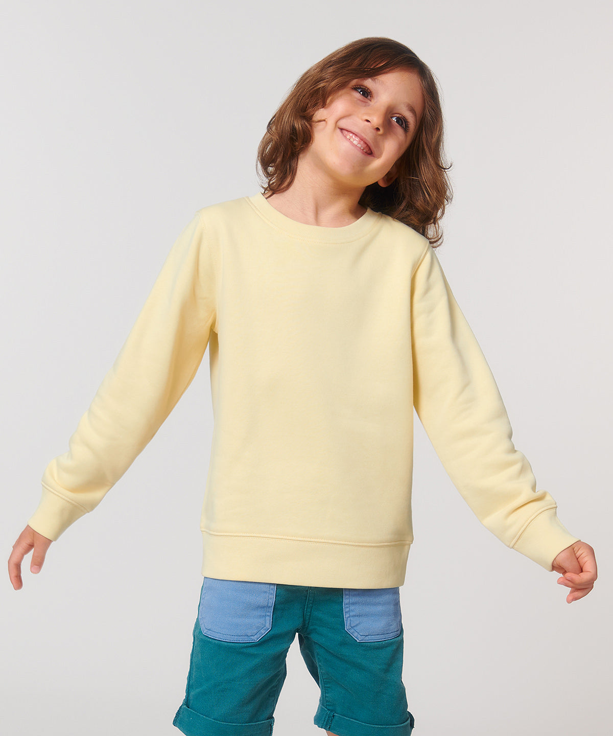 Kids mini Changer iconic crew neck sweatshirt (STSK913)