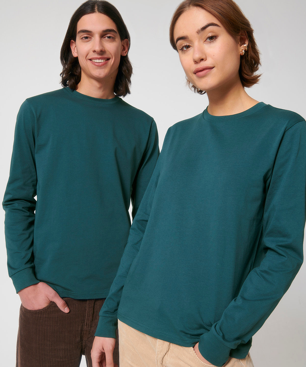 Shifts dry, Unisex dry hand feeling long sleeve t-shirt (STTM558)