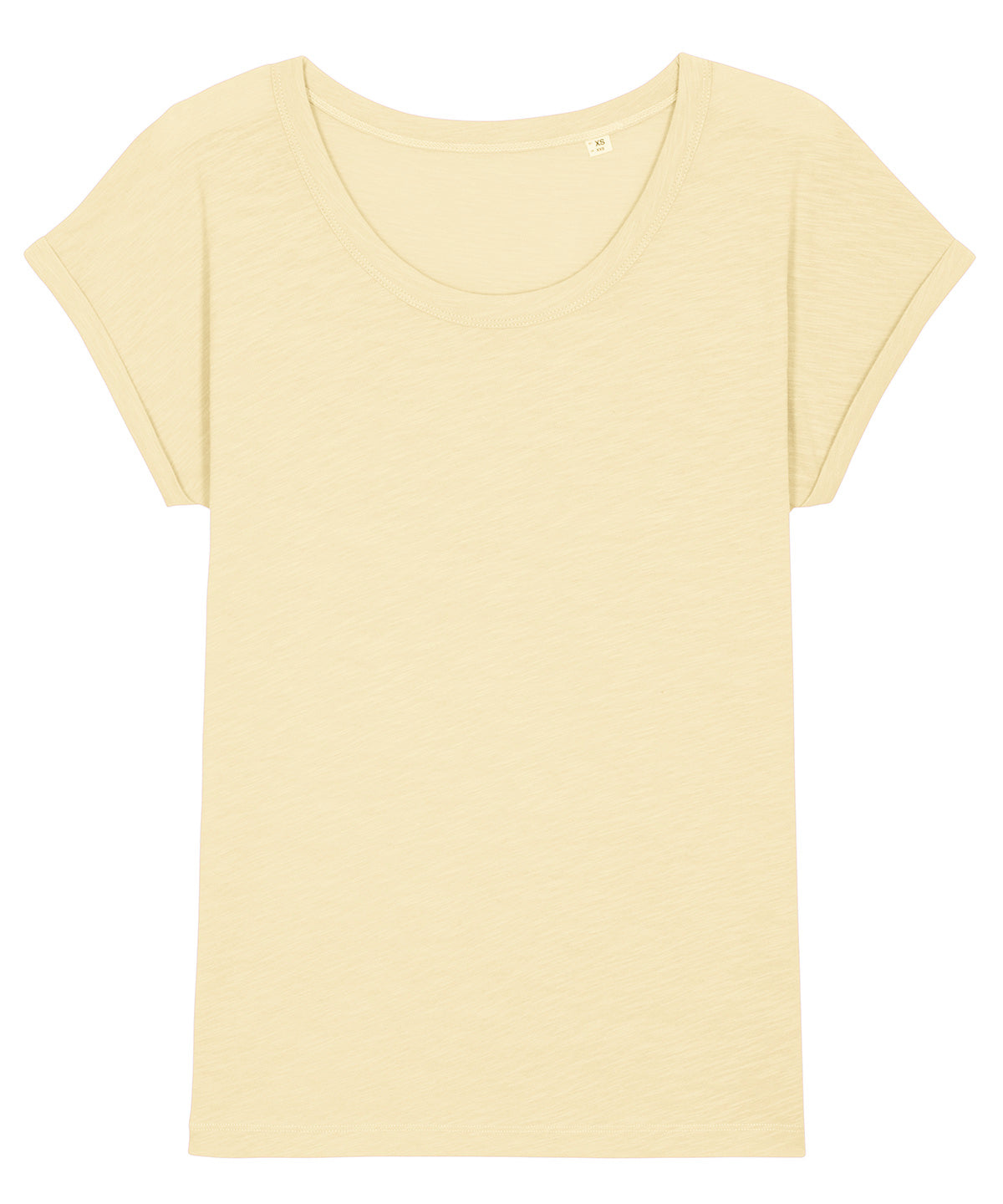 Women's Stella Rounders slub rolled sleeve slub t-shirt (STTW112)