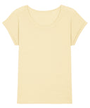 Women's Stella Rounders slub rolled sleeve slub t-shirt (STTW112)