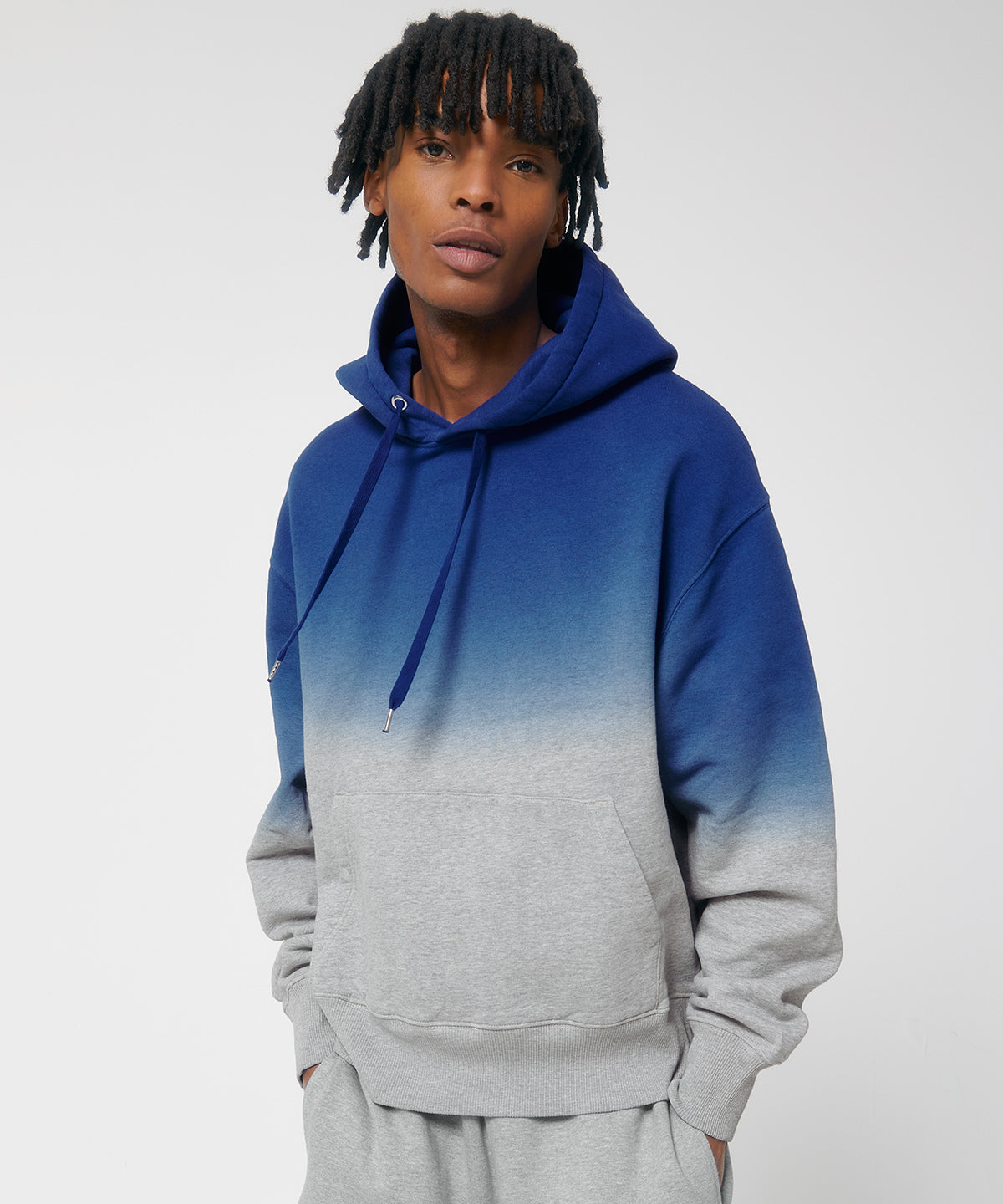 Slammer Dip Dye oversized brushed sweatshirt (STSU858)