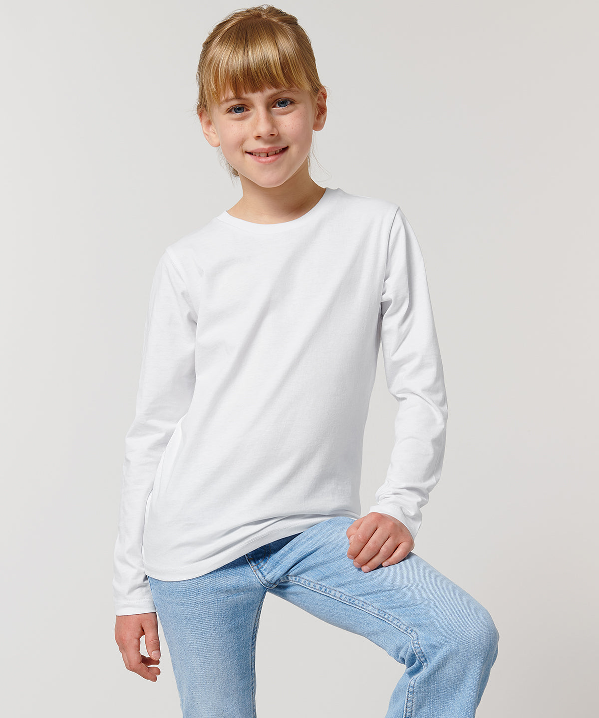 Mini hopper long sleeve kids t-shirt (STTK907)