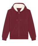Unisex Hygger sherpa zip-through sweatshirt (STSU956)