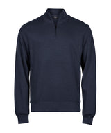 Ribbed interlock half-zip (5506)