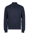 Ribbed interlock half-zip (5506)