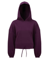 Women's TriDri® cropped oversize hoodie