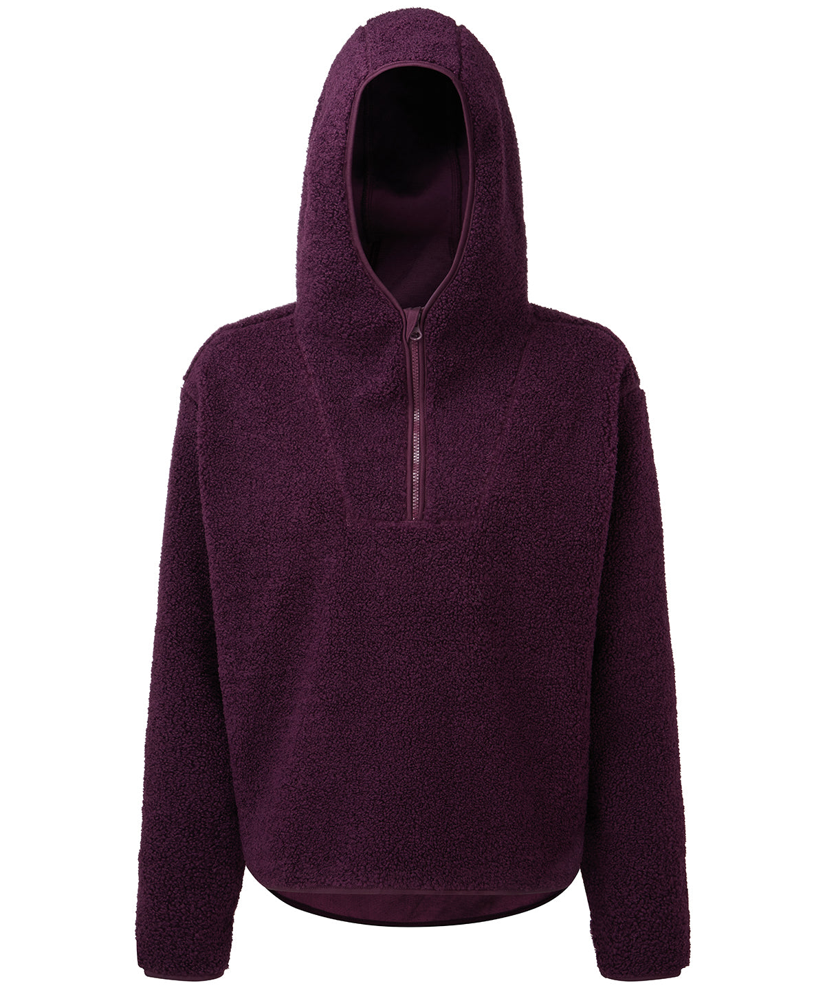 Women's TriDri® sherpa ¼-zip hoodie