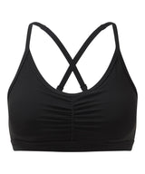 Women's TriDri® ruched sports bra (medium impact)