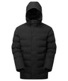 Recycled bonded longline padded jacket