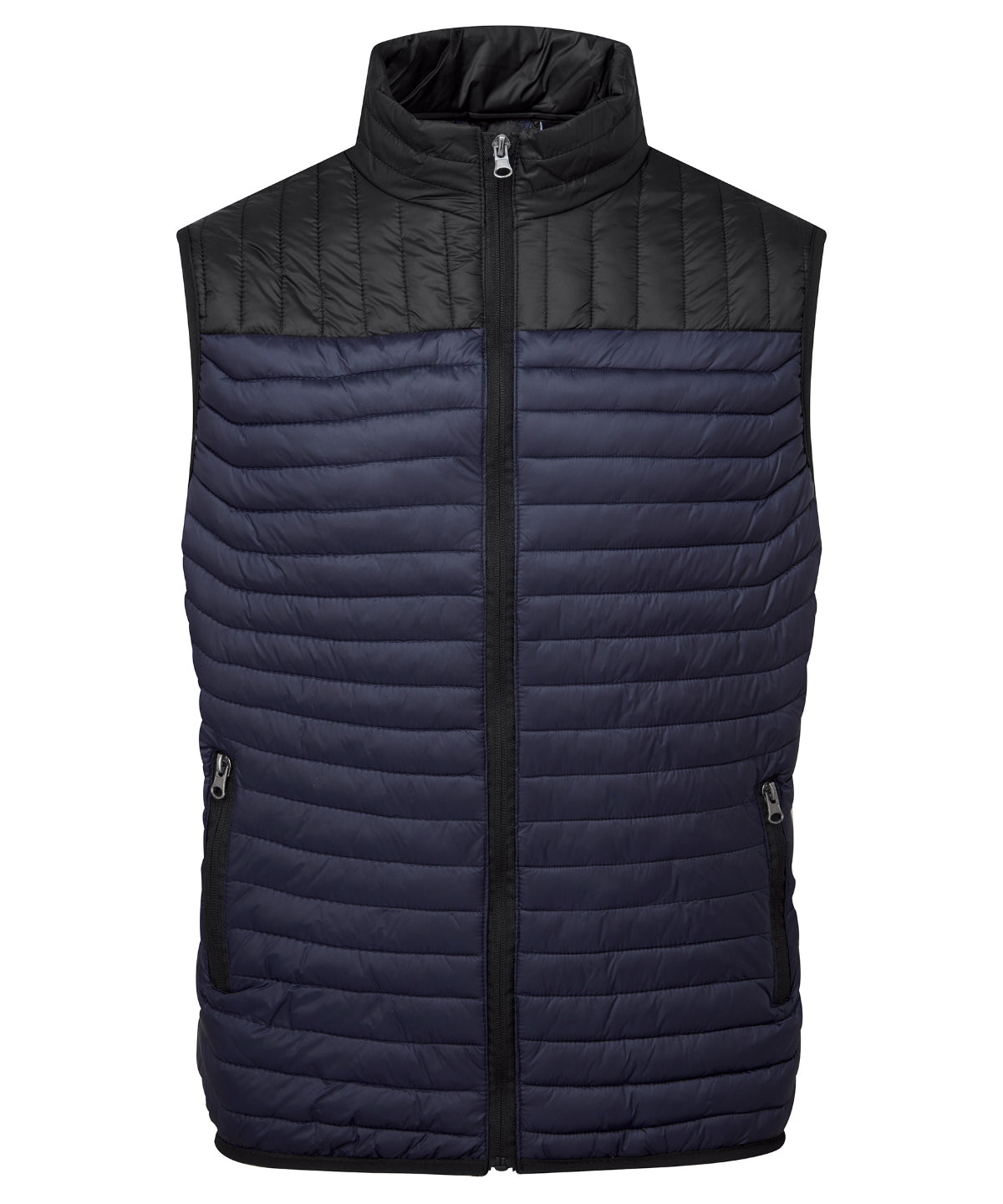 Domain two-tone gilet