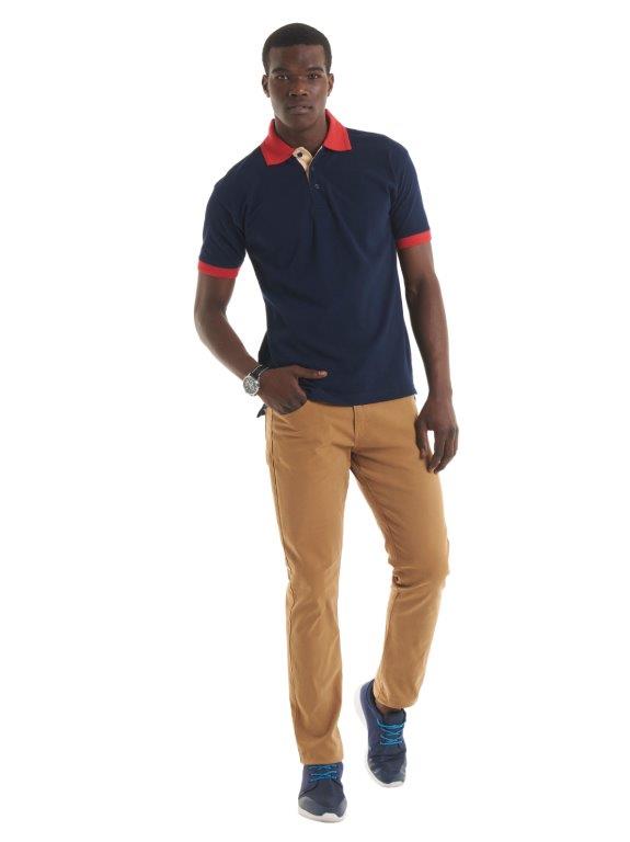 Contrast Poloshirt