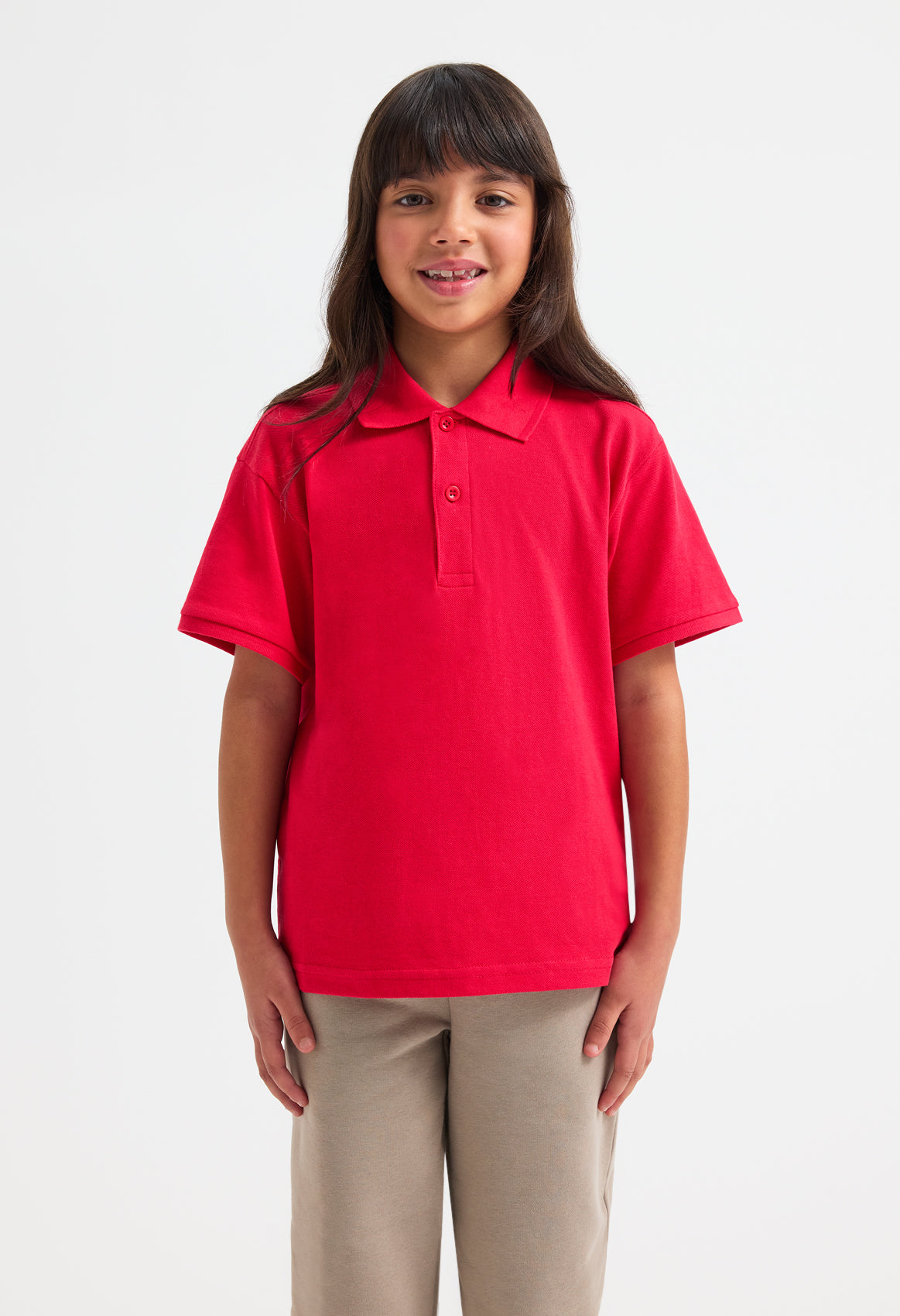 Childrens Active Cotton Poloshirt
