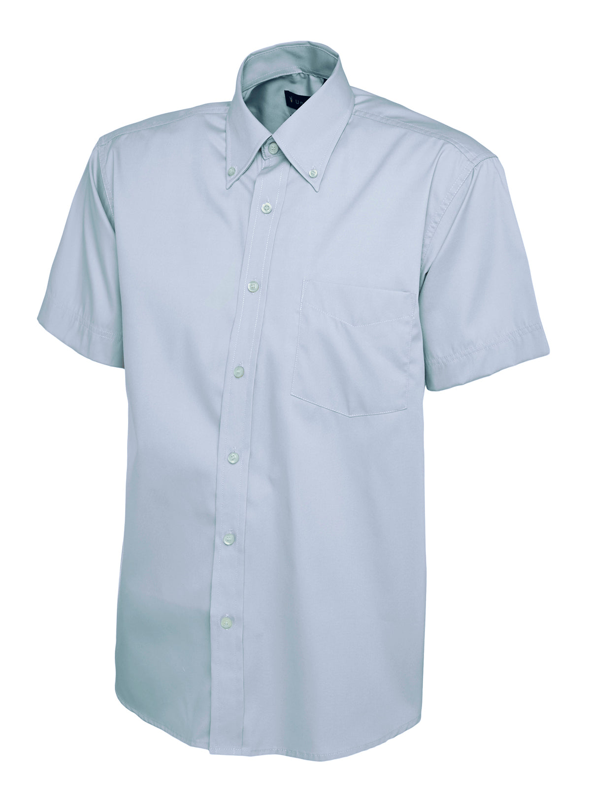 Mens Pinpoint Oxford Half Sleeve Shirt