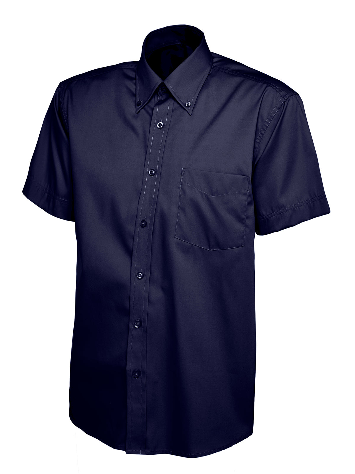 Mens Pinpoint Oxford Half Sleeve Shirt