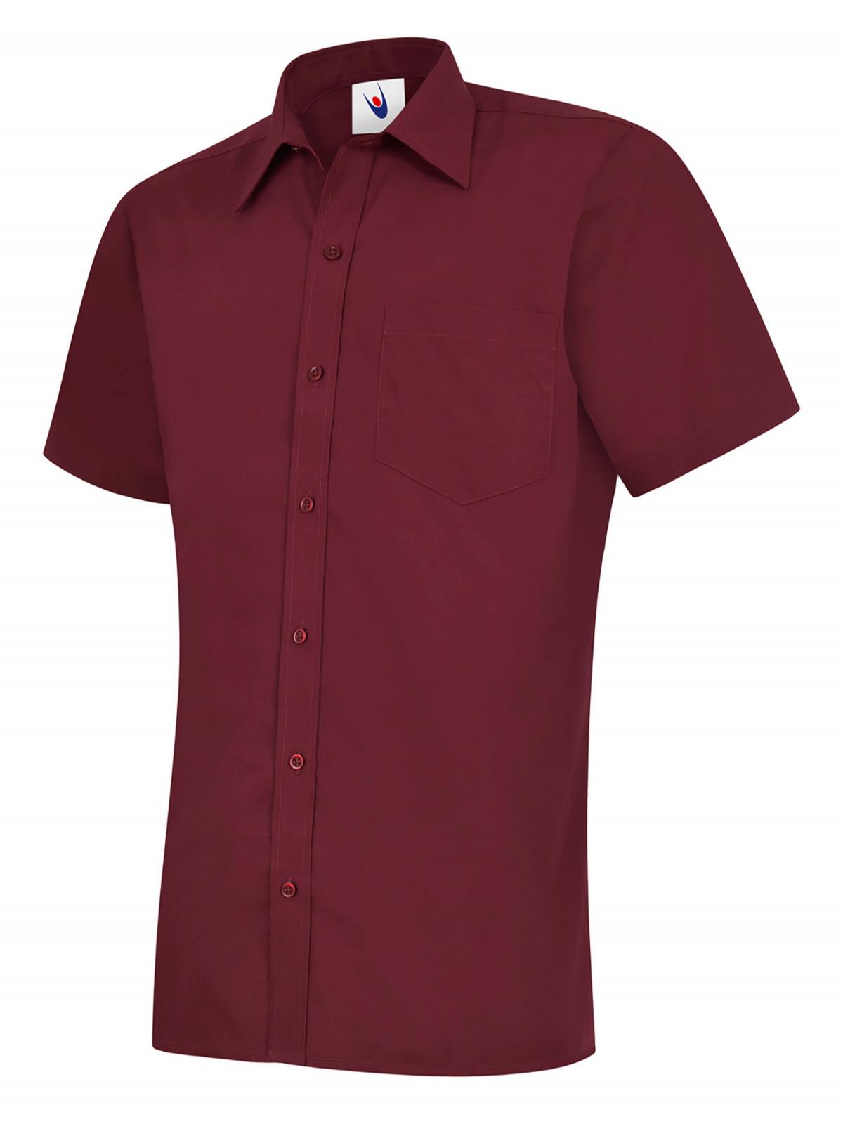 Mens Poplin Half Sleeve Shirt