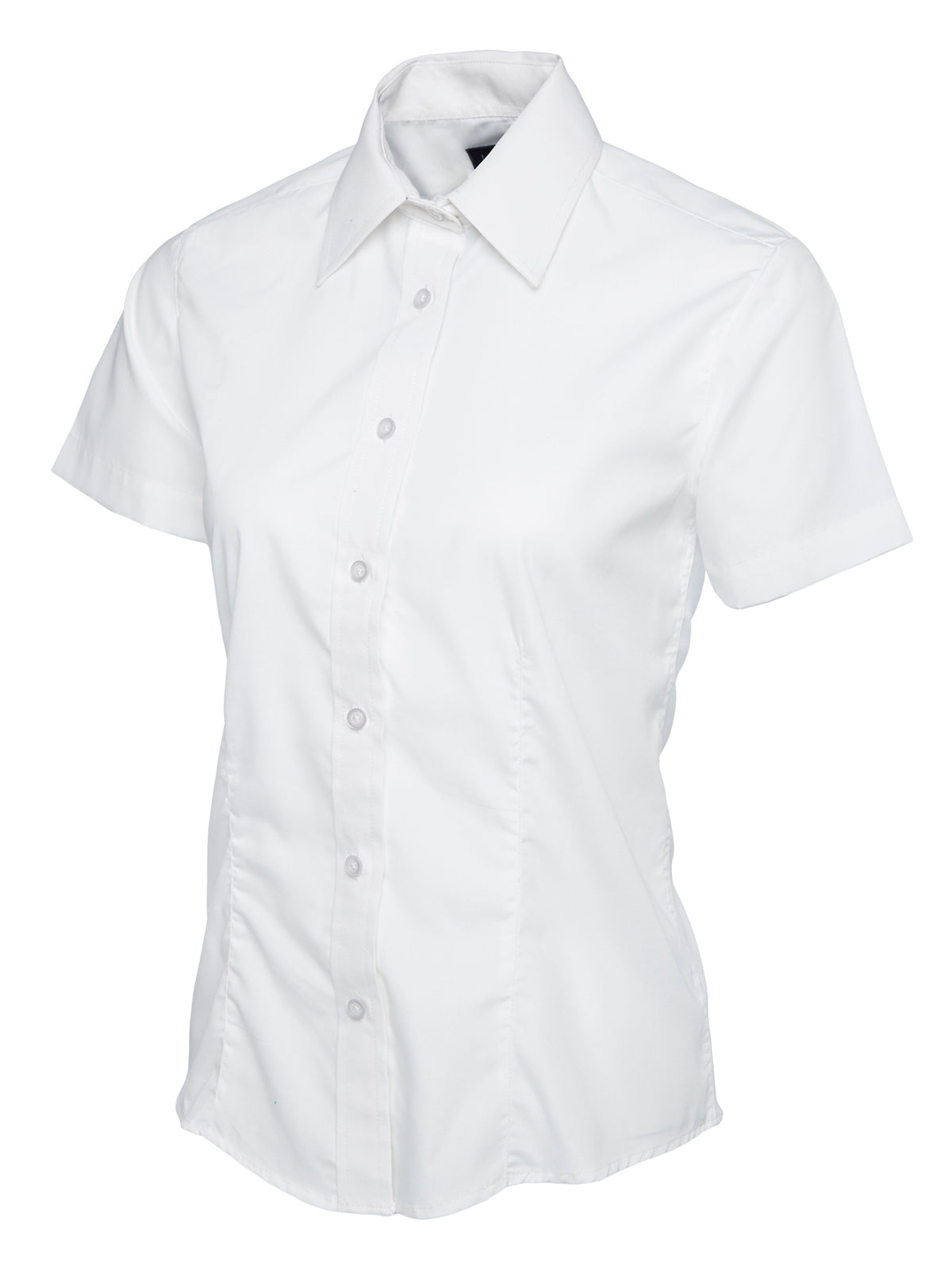 Ladies Poplin Half Sleeve Shirt