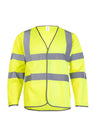 Long Sleeve Safety Waist Coat
