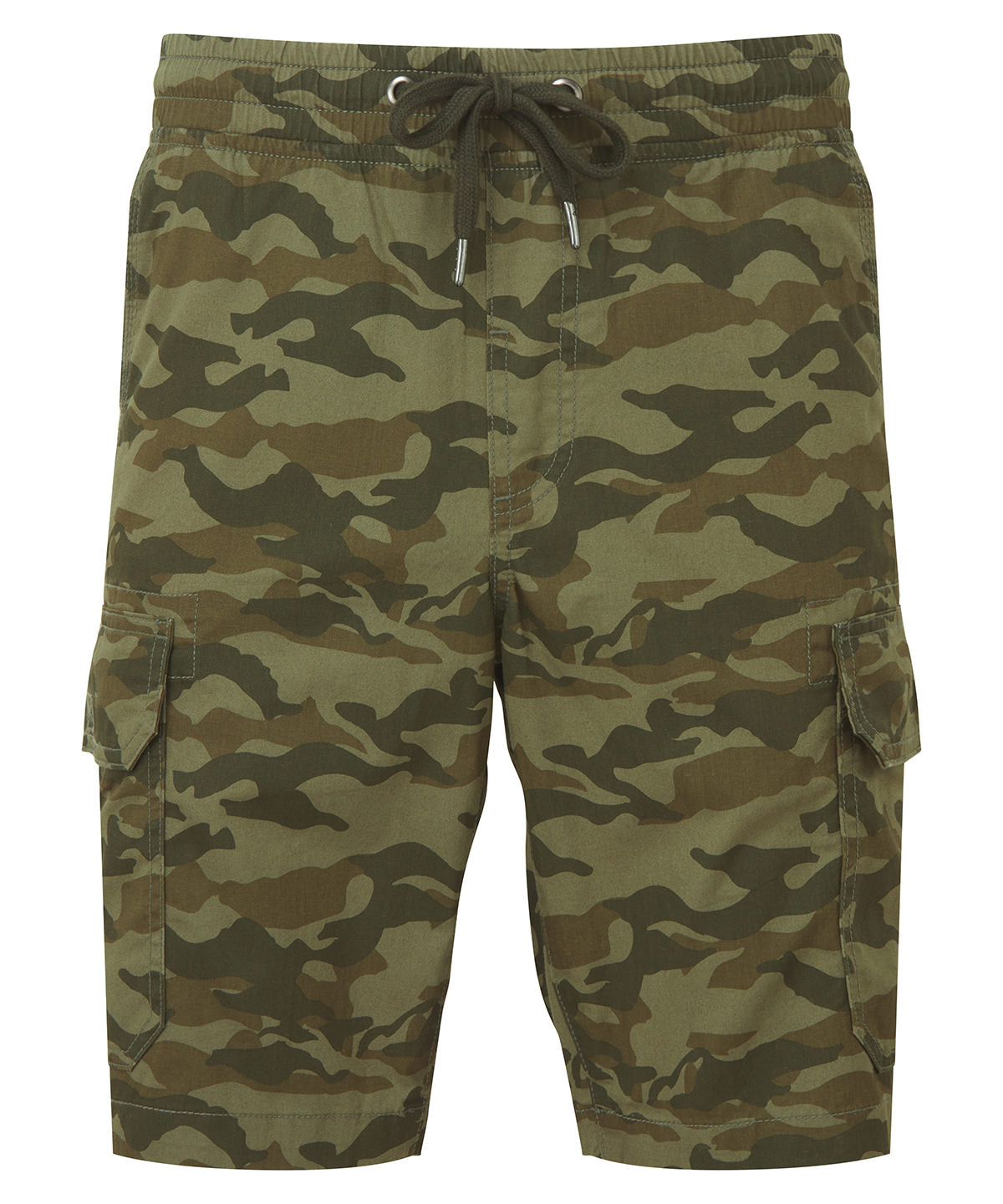 Men’s camo cargo utility shorts