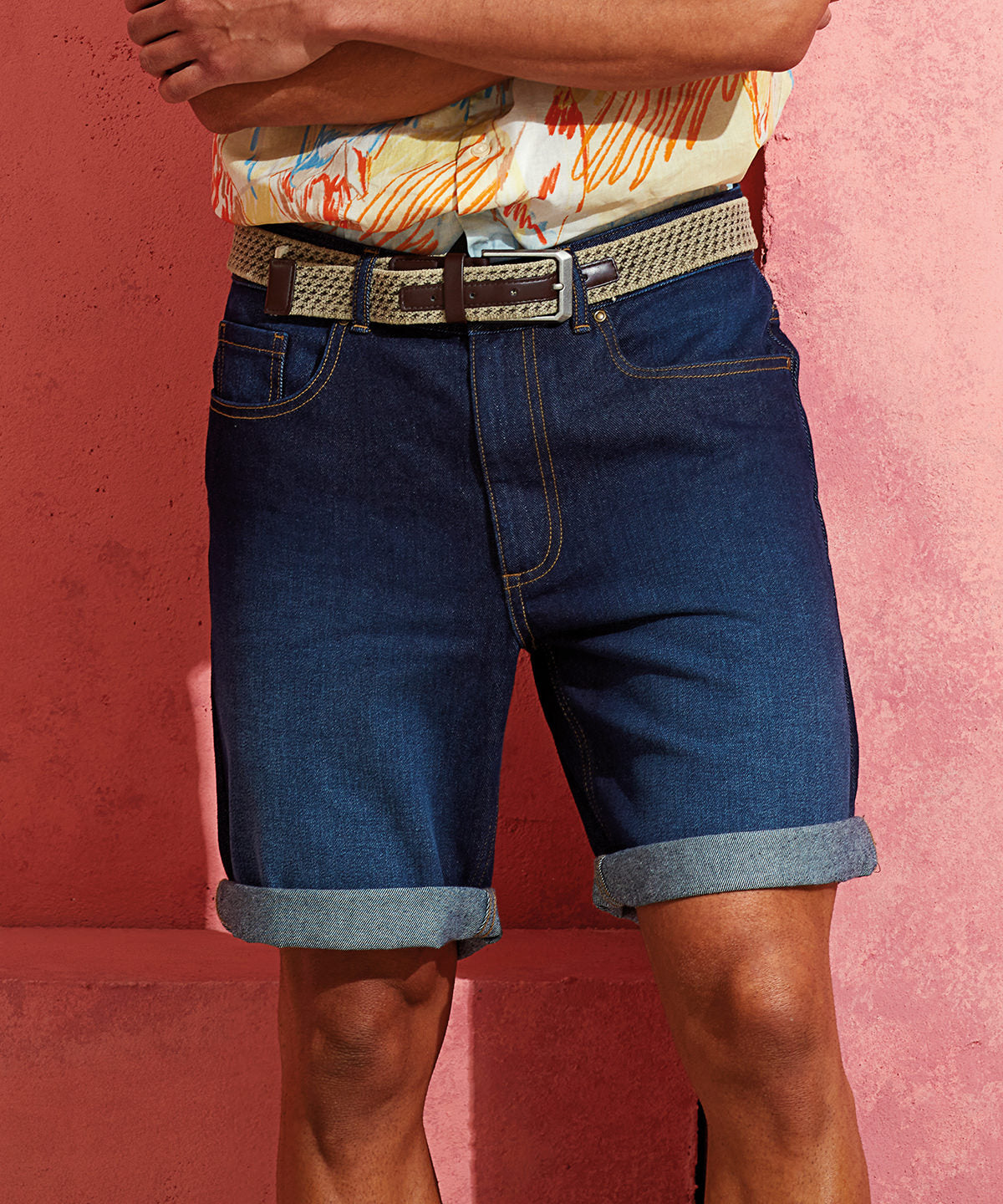 Men’s denim shorts