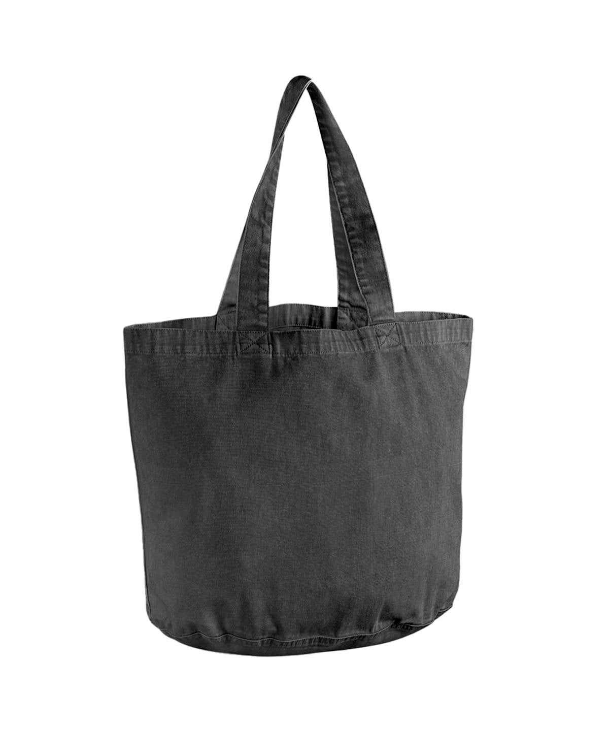 Garment-dyed shopper