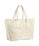 Oversized heavy duty canvas tote bag