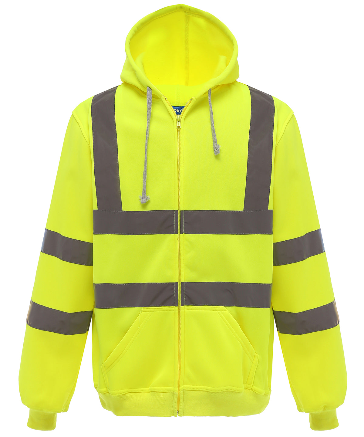 Hi-vis zip hoodie (HVK07)