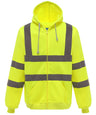 Hi-vis zip hoodie (HVK07)