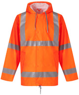 Hi-vis soft flex breathable U-dry jacket (HVS450)